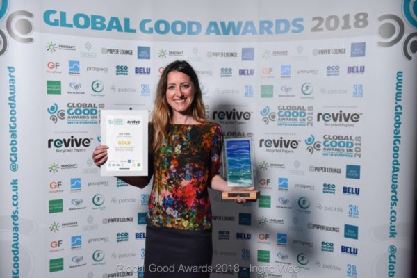 Refill wins Gold at the Global Good awards