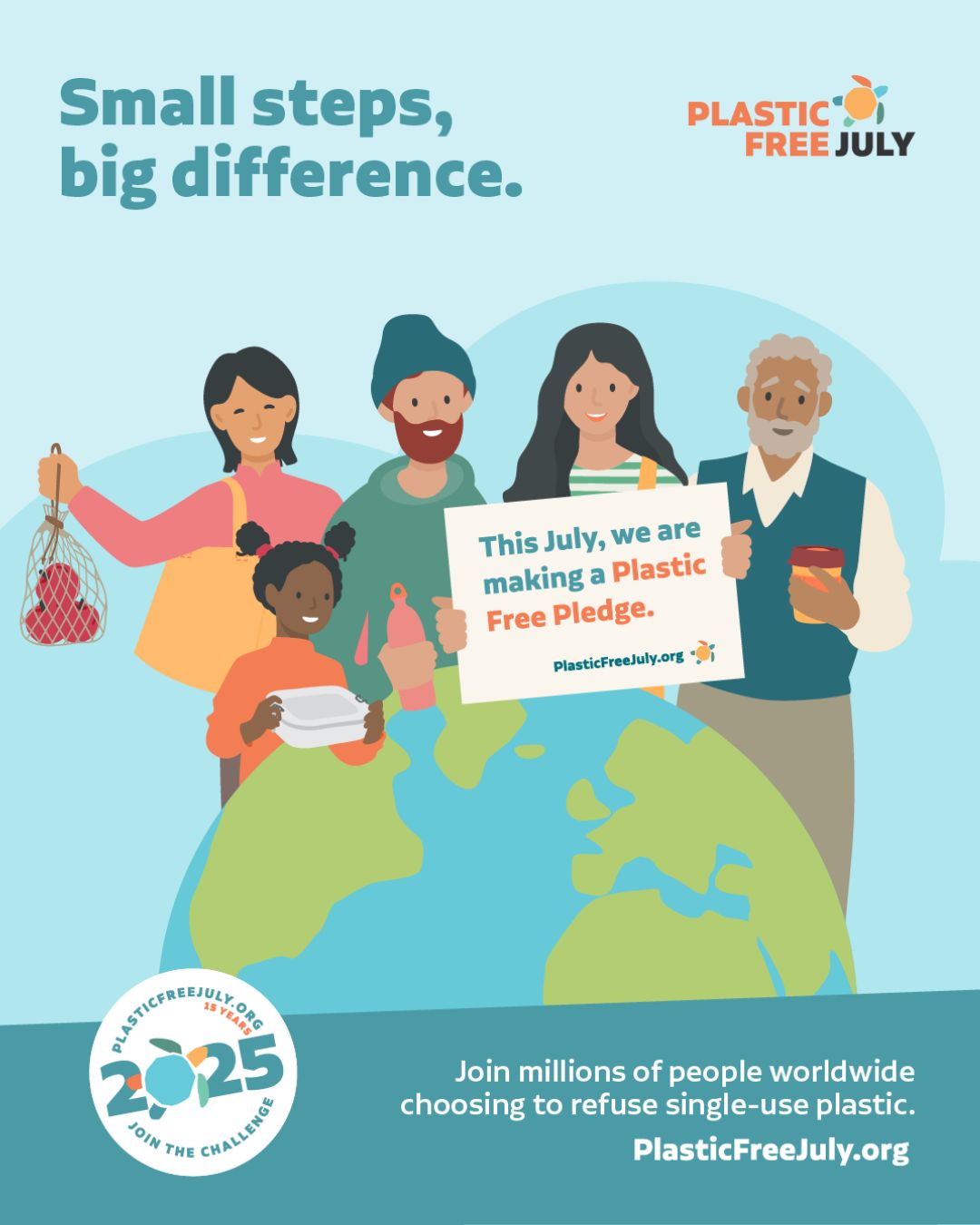 Plastic Free July Socials
